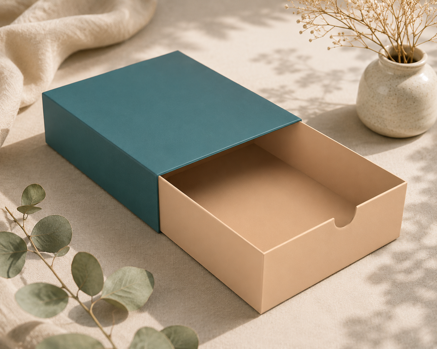 Premium rigid box sample