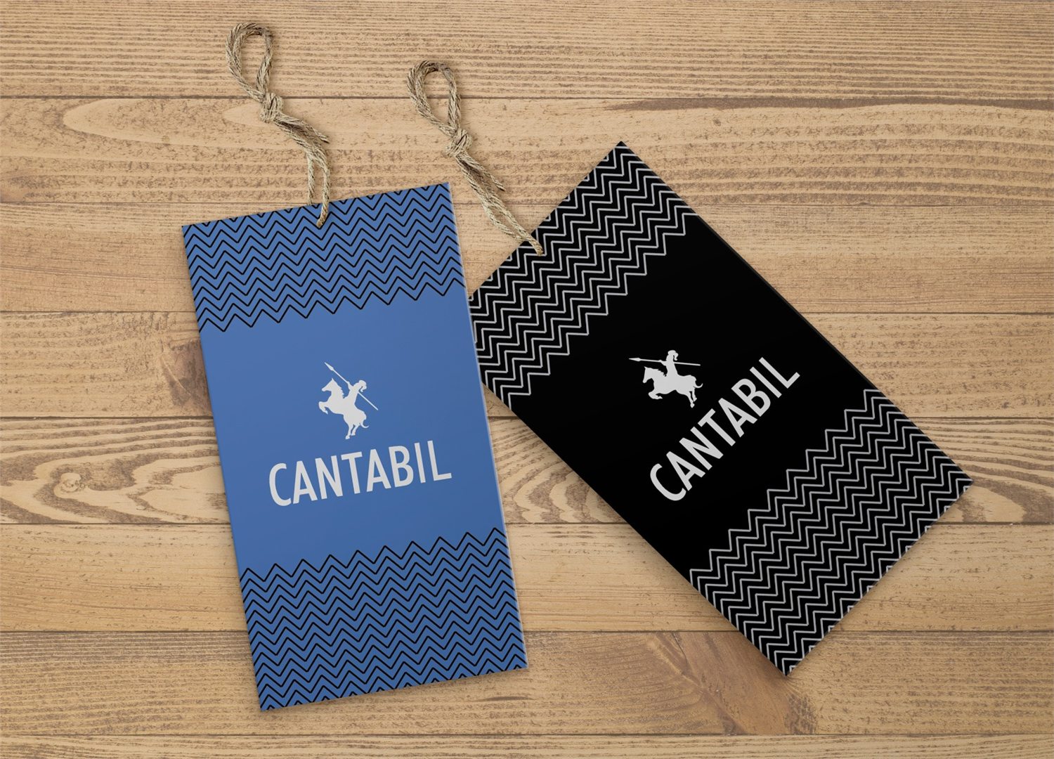 Printed apparel hang tag